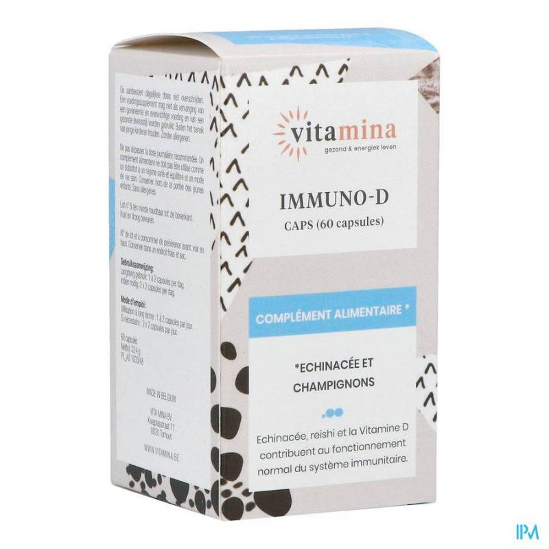 IMMUNO D 60 CAPS IMMUNITE