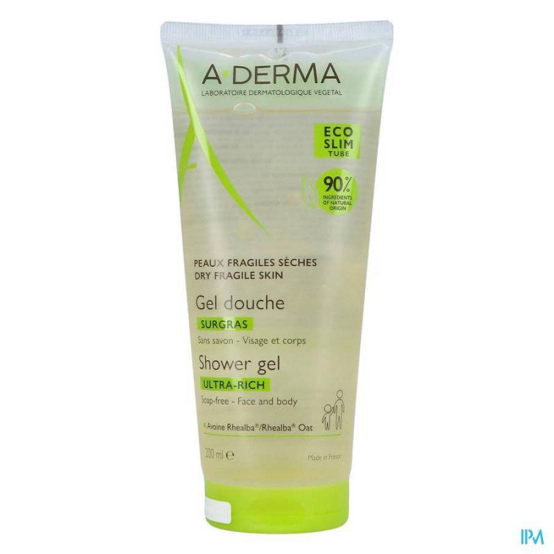 ADERMA LES INDISPENS. GEL DOUCHE SURGRAS 200ML