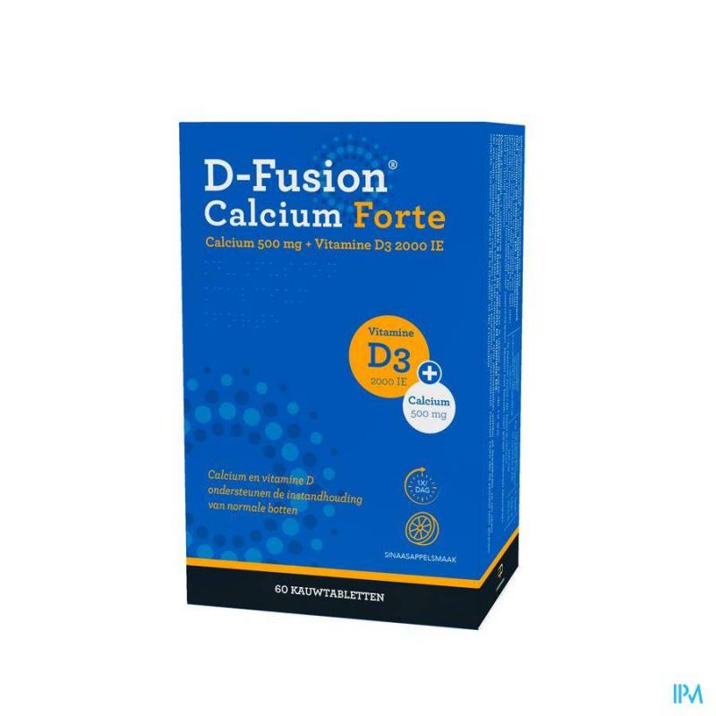 D-FUSION CALCIUM FORTE 500/2000 COMP CROQ 60