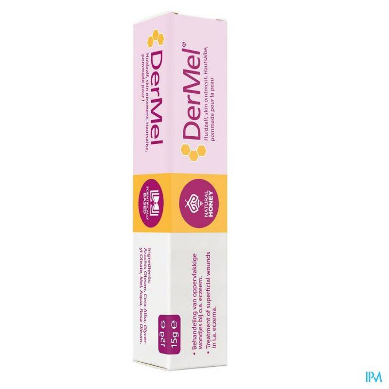 DERMEL POMMADE PEAU TUBE 15G