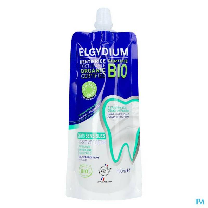 ELGYDIUM GEVOELIGE TANDEN BIO 100 ML