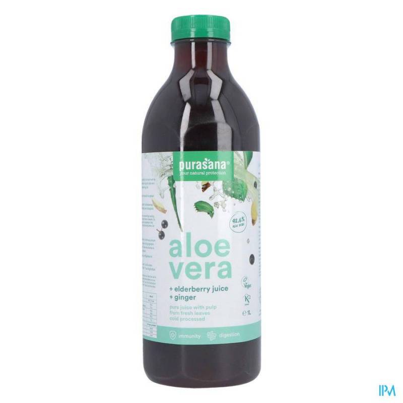 ALOE VERA  ELDERBERRY  GINGER JUICE 1L