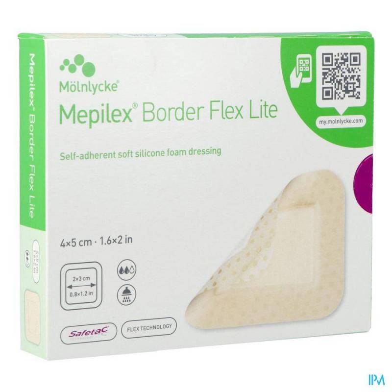 MEPILEX BORDER FLEX LITE 4CMX5CM 10 581050