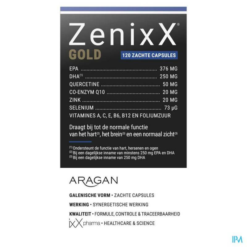 ZENIXX GOLD CAPS120X890MG NF
