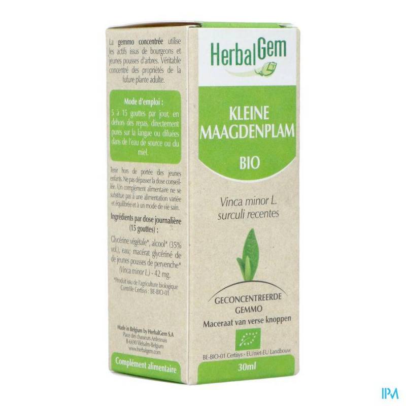 HERBALGEM MAAGDENPALM BIO NF       30ML