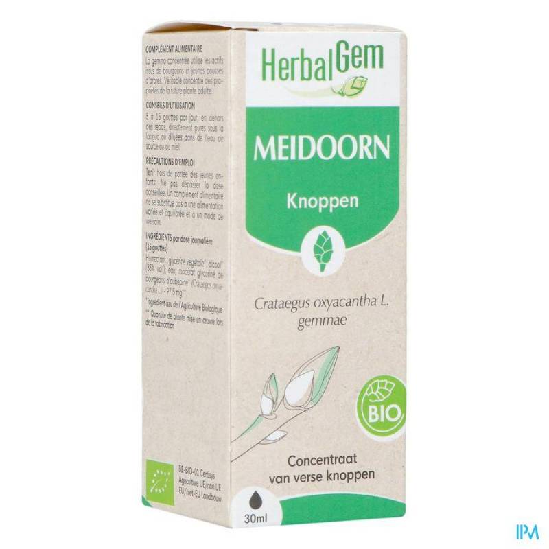 HERBALGEM MEIDOORN BIO 30ML