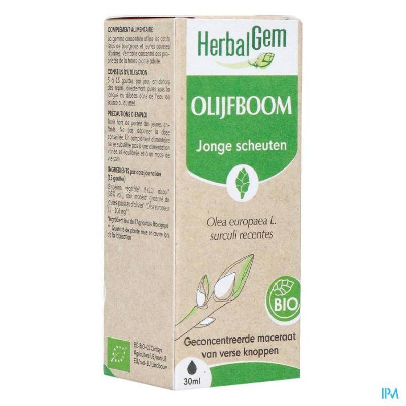 HERBALGEM OLIJFBOOM BIO NF         30ML