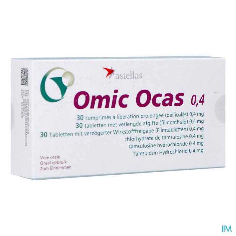 OMIC OCAS ORIFARM 30 COMP 0,4 MG