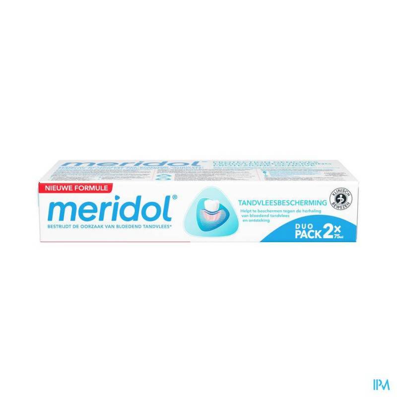 MERIDOL DENTIFRICE PROTECTION GENCIVES 2X75ML NF