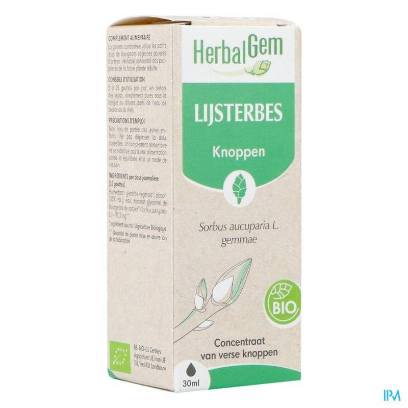 HERBALGEM LIJSTERBES BIO NF        30ML