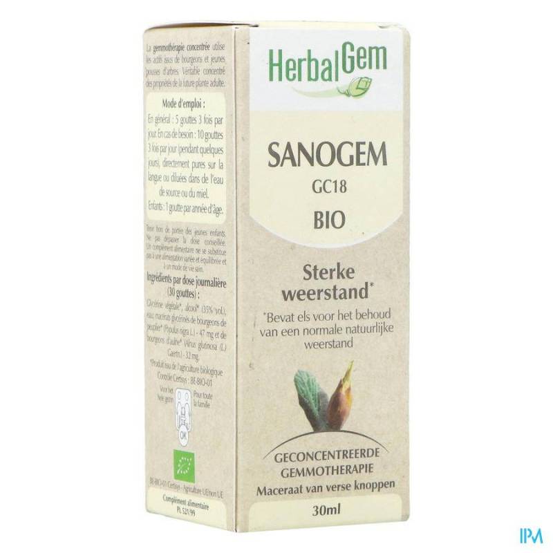 HERBALGEM SANOGEM BIO 30ML