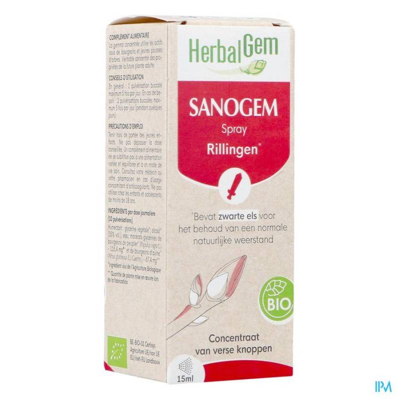 HERBALGEM SANOGEM BIO 15ML