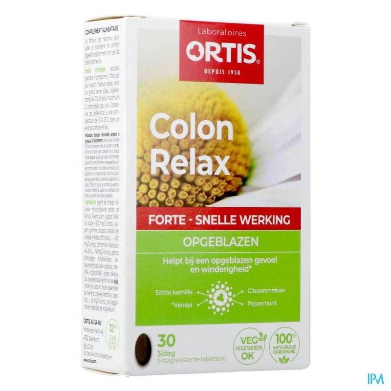 ORTIS COLON RELAX FORTE COMP 2X15