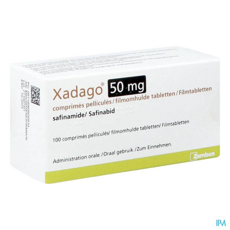 XADAGO ORIFARM 100 TABL 50 MG