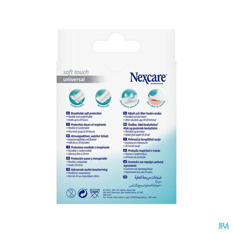 NEXCARE 3M UNIVERSAL SOFT TOUCH PLEISTER 1MX8CM 1