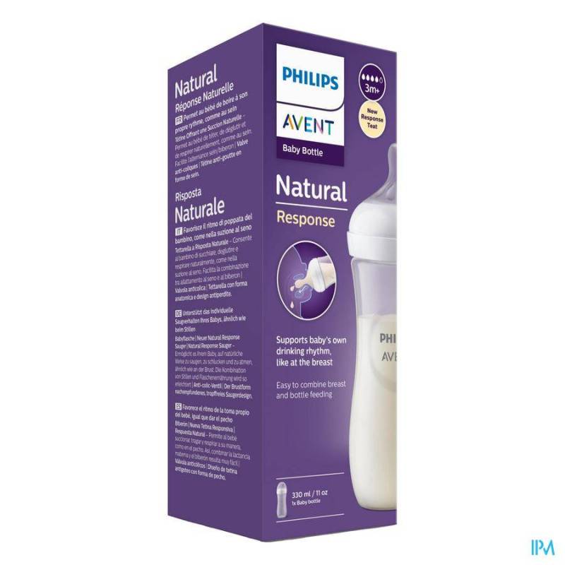 PHIIPS AVENT NATURAL 3.0 ZUIGFLES 330ML