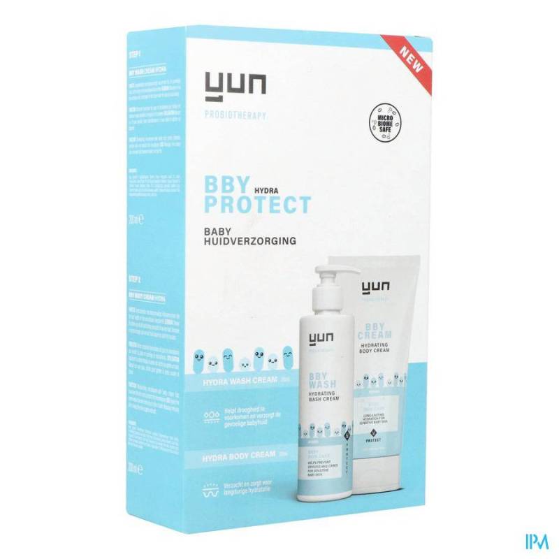 YUN BBY HYDRA PROTECT THERAPY CREME 200ML 2 PROD.