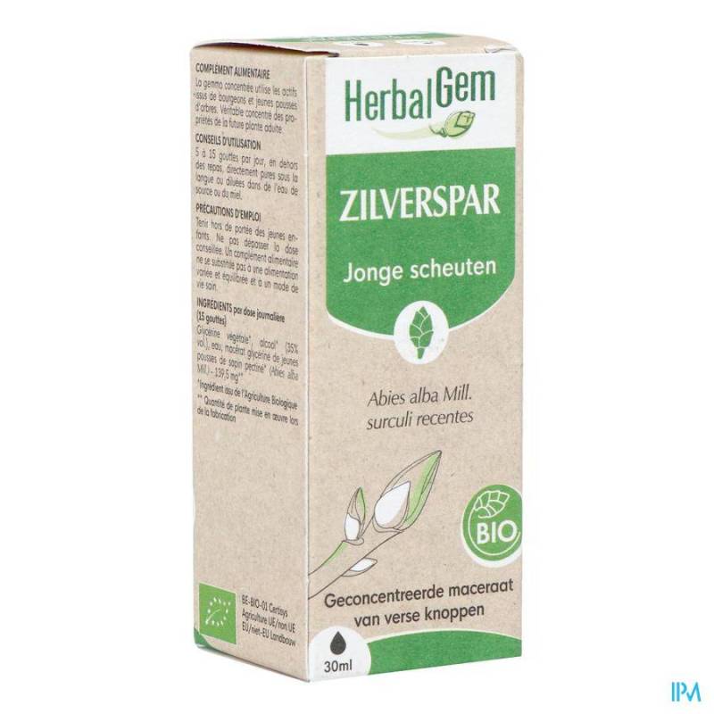 HERBALGEM ZILVERSPAR BIO NF        30ML