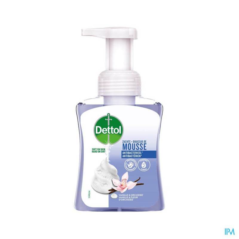 DETTOL DOUCEUR MOUSSE FLEUR ORCHIDEE&VANILLE 250ML