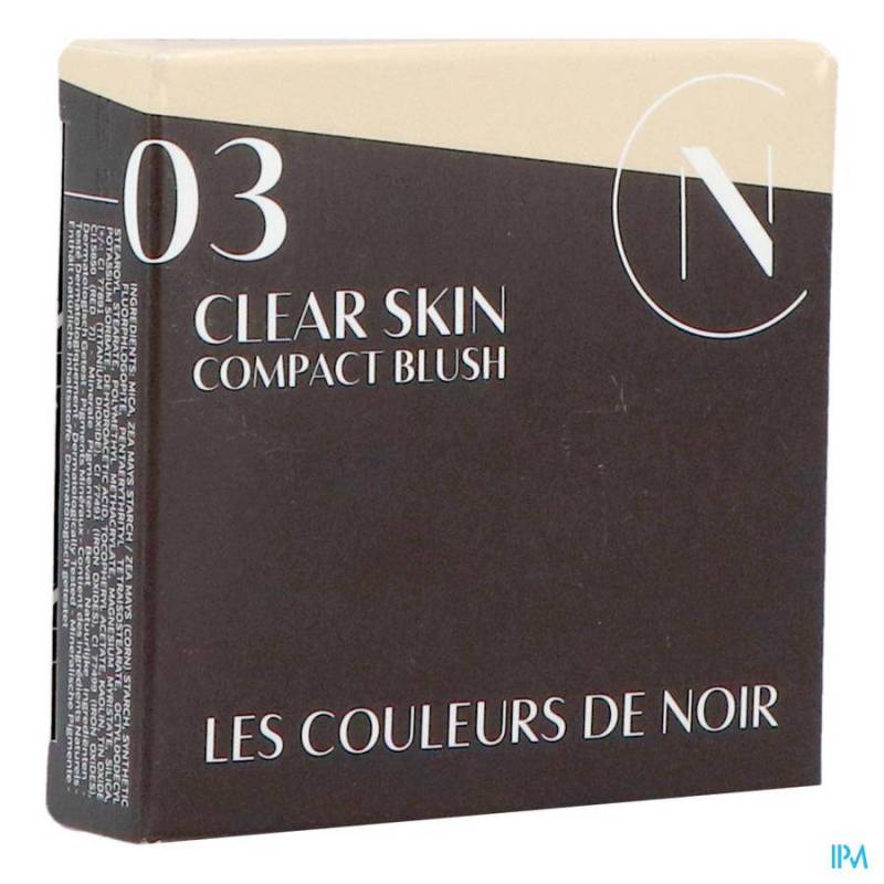 LES COULEURS DE NOIR CLEAR SKIN COMP.BL.03 FR.ROSE
