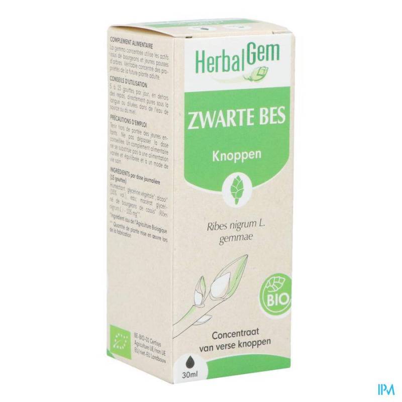 HERBALGEM ZWARTE BES BIO 30ML