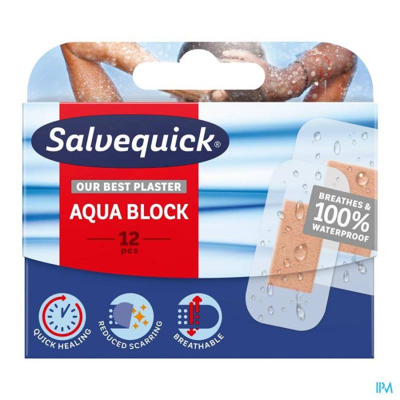 SALVEQUICKMED AQUA BLOCK 12