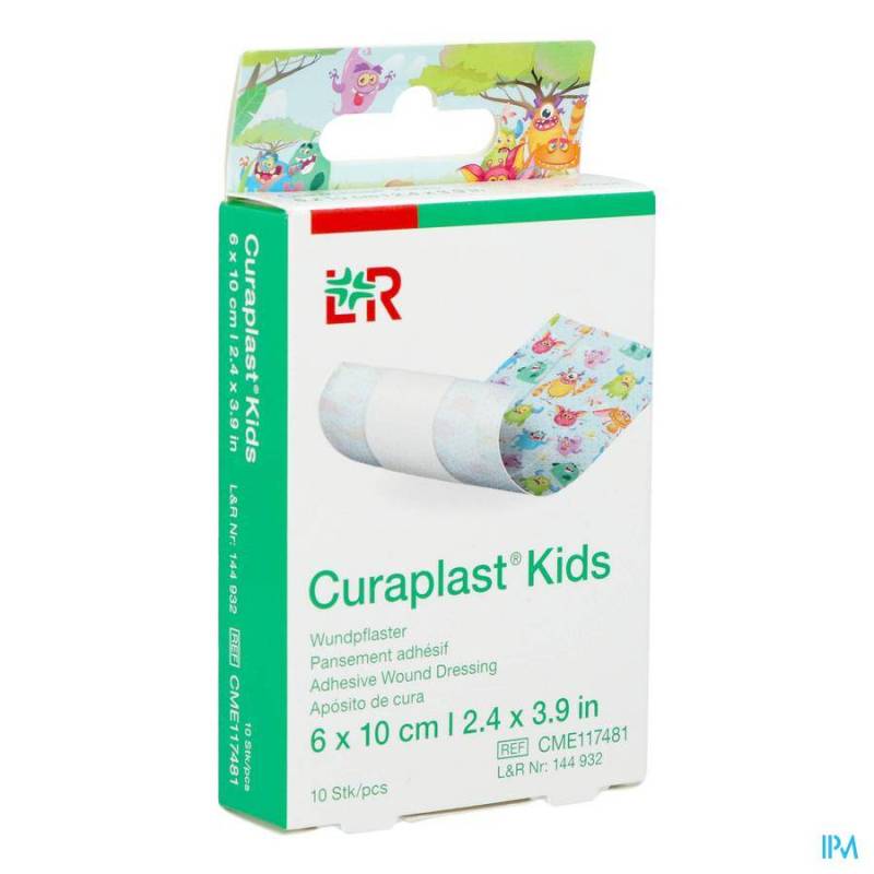 CURAPLAST KIDS 6CMX10CM 10