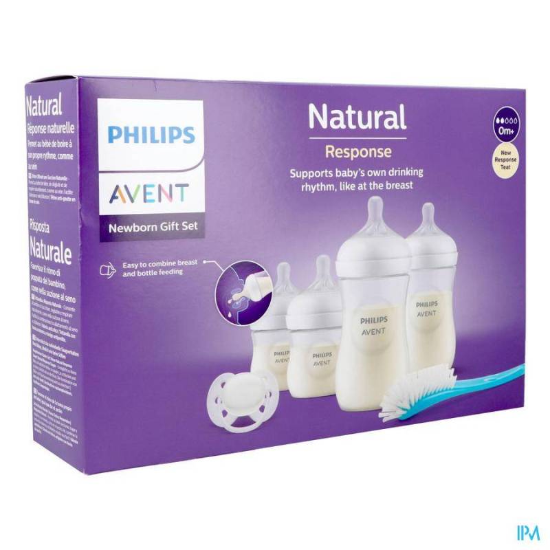 Philips Avent Kit Nouveau Né Biberon Natural, Philips Avent