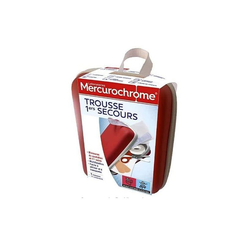 MERCUROCHROME EERSTE HULP KIT 17 PROD.