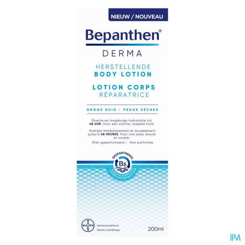 BEPANTHEN DERMA LOTION CORPS REPARATRICE FL 200ML