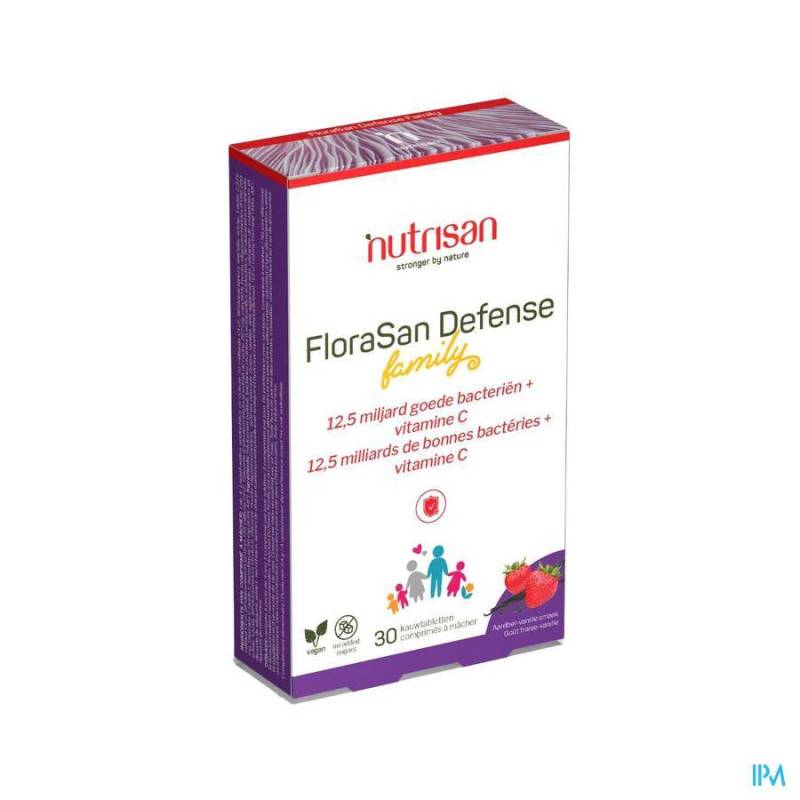 FLORASAN DEFENSE FAMILY KAUWTABL 30 NUTRISAN