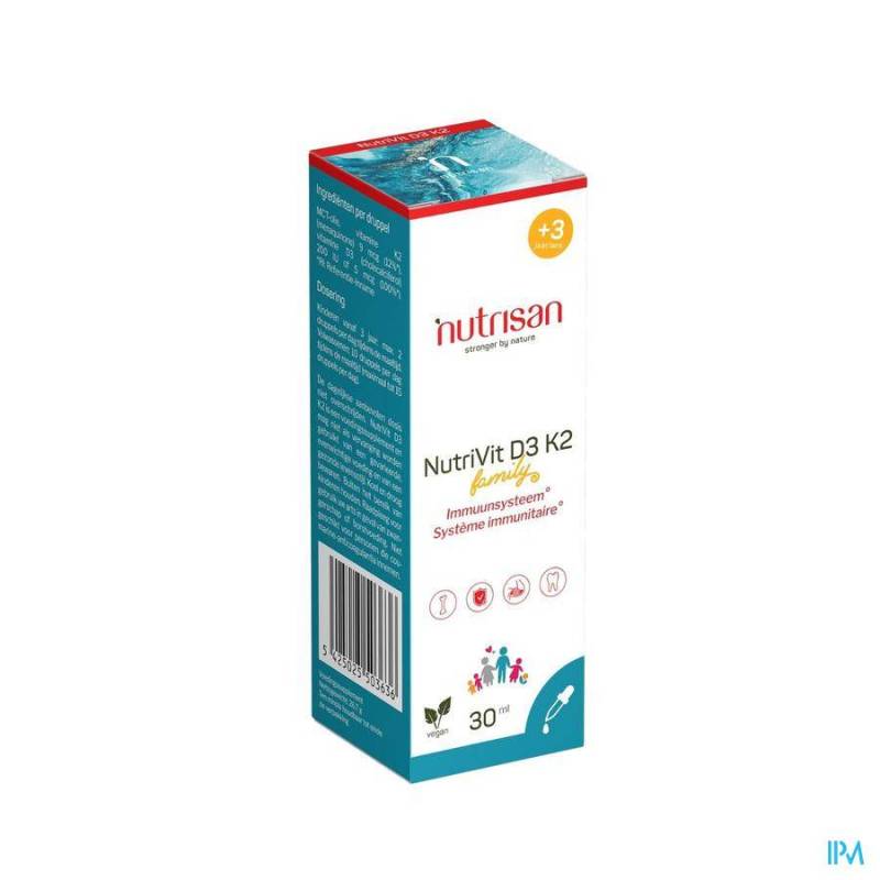 NUTRIVIT D3 K2 30ML NUTRISAN