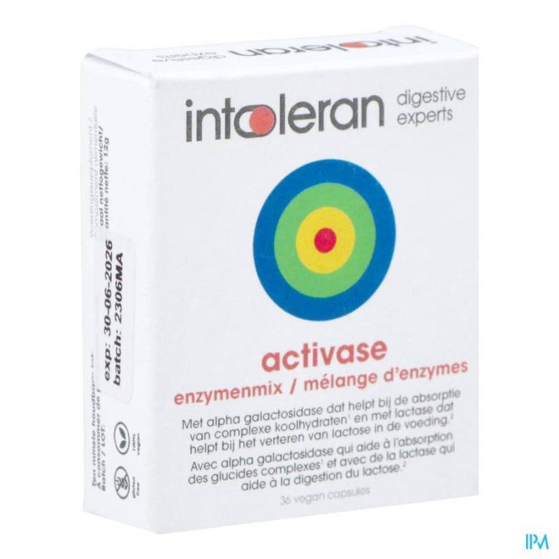 INTOLERAN ACTIVASE CAPS 36