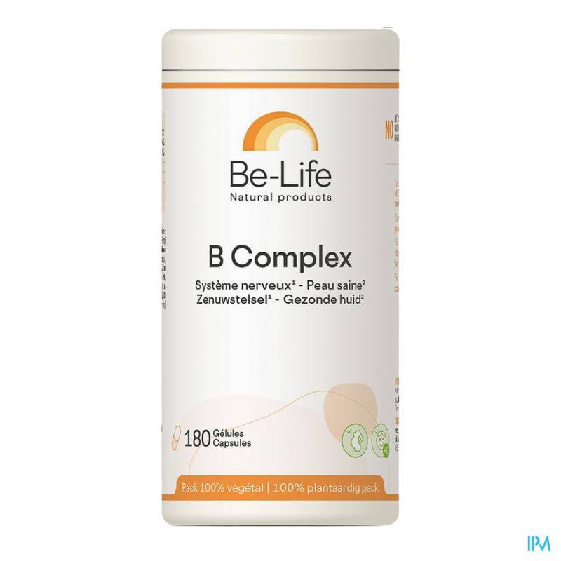 B COMPLEX VITAMIN BE LIFE NF CAPS 180 REMP.2750842