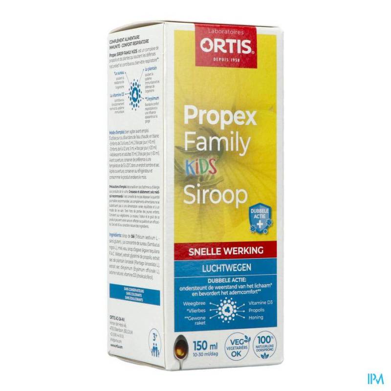 ORTIS PROPEX FAMILY KIDS SIROOP 150ML