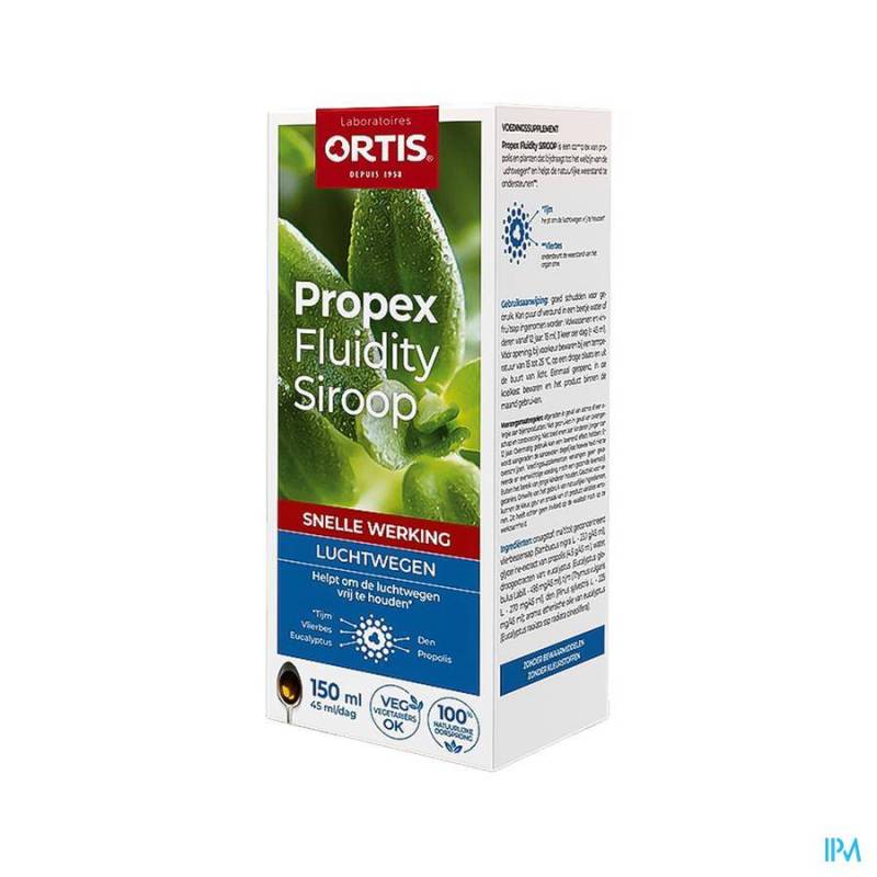 ORTIS PROPEX SIROOP FLUIDITY 150ML