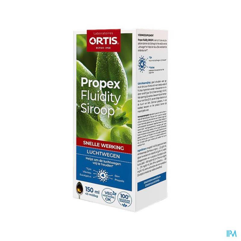 ORTIS PROPEX SIROP FLUIDITY 150ML