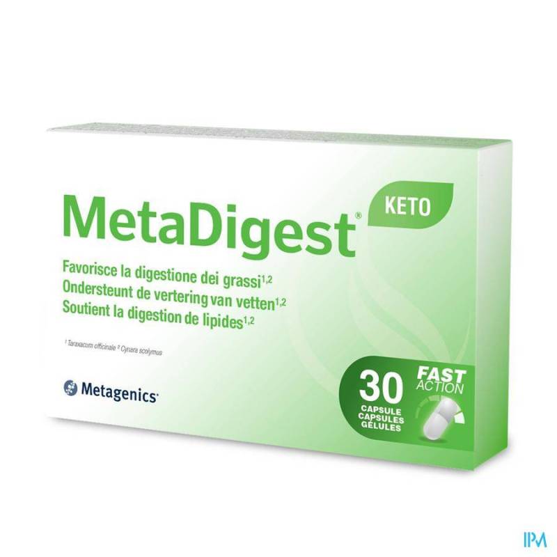 METADIGEST KETO CAPS 30 METAGENICS