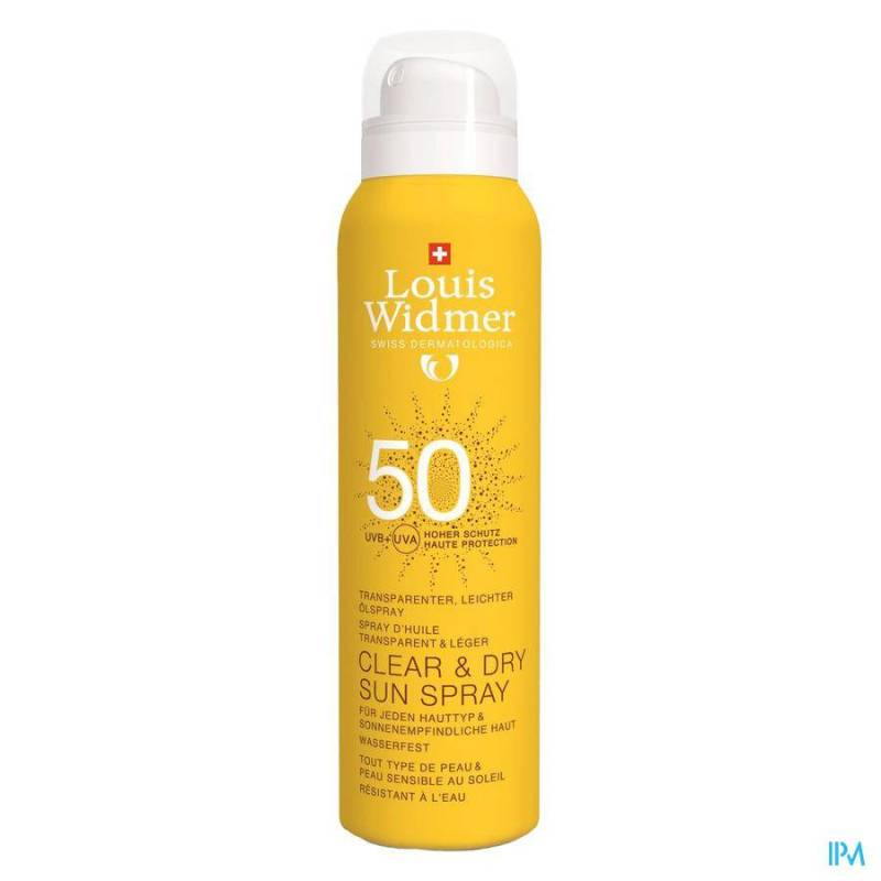 WIDMER SUN CLEAR & DRY SPRAY 50 N/PARF  SPRAY 200M