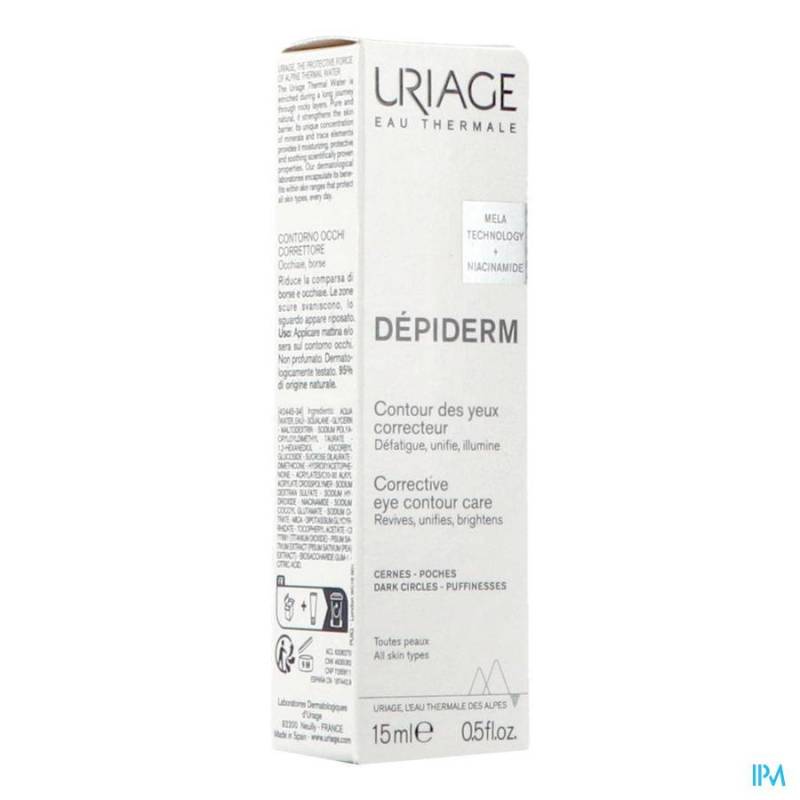 URIAGE DEPIDERM CONTOUR YEUX A/TACHES 15ML