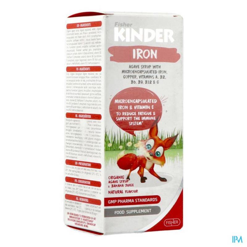 FISHER KINDER FER SIROP 125ML