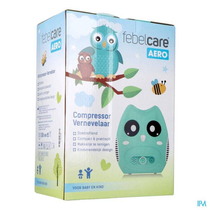 FEBELCARE AERO NEBULISEUR COMPRESSEUR EN