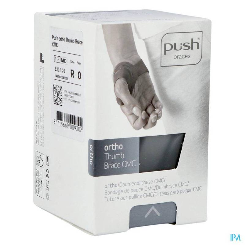 PUSH ORTHO ATTELLE POUCE CMC DROITE TAILLE 0