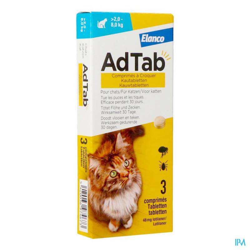 ADTAB 48MG CHAT 2KG-8KG COMP A CROQUER 3