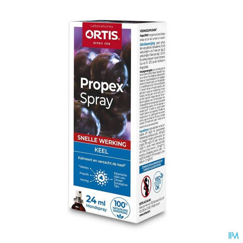 ORTIS PROPEX KEEL SPRAY 24ML NF