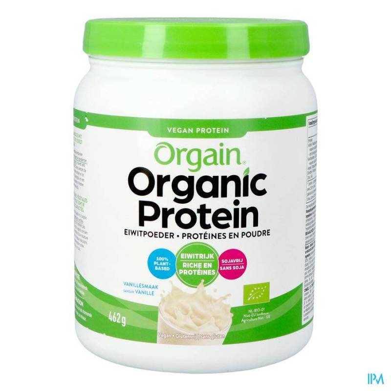 ORGAIN ORGANIC PROTEIN VANILLE PDR 462G