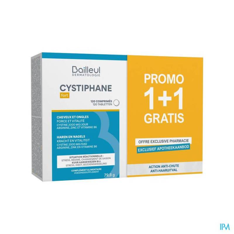 CYSTIPHANE COMP 120 DUO PACK 11 GRATUIT