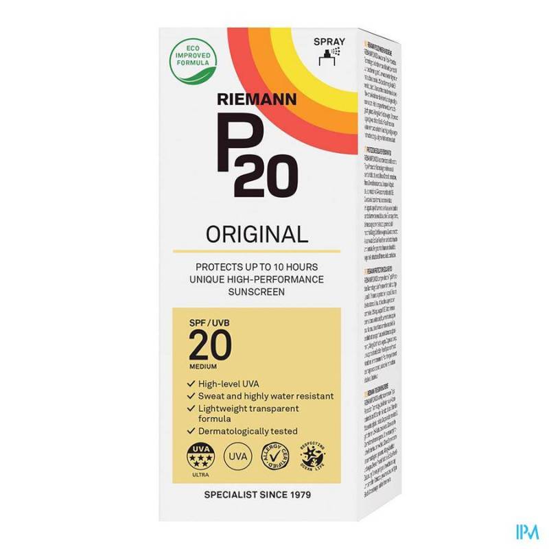 P20 SPRAY SOLAIRE SPF20 175 ML