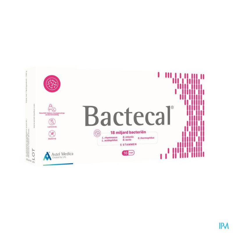 BACTECAL CAPS 16