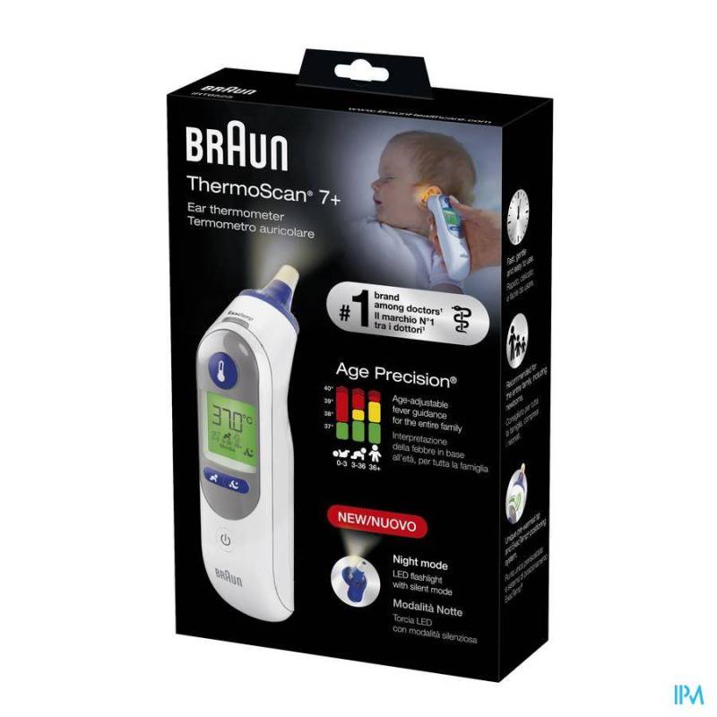 BRAUN THERMOSCAN 7 OORTHERMOMETER